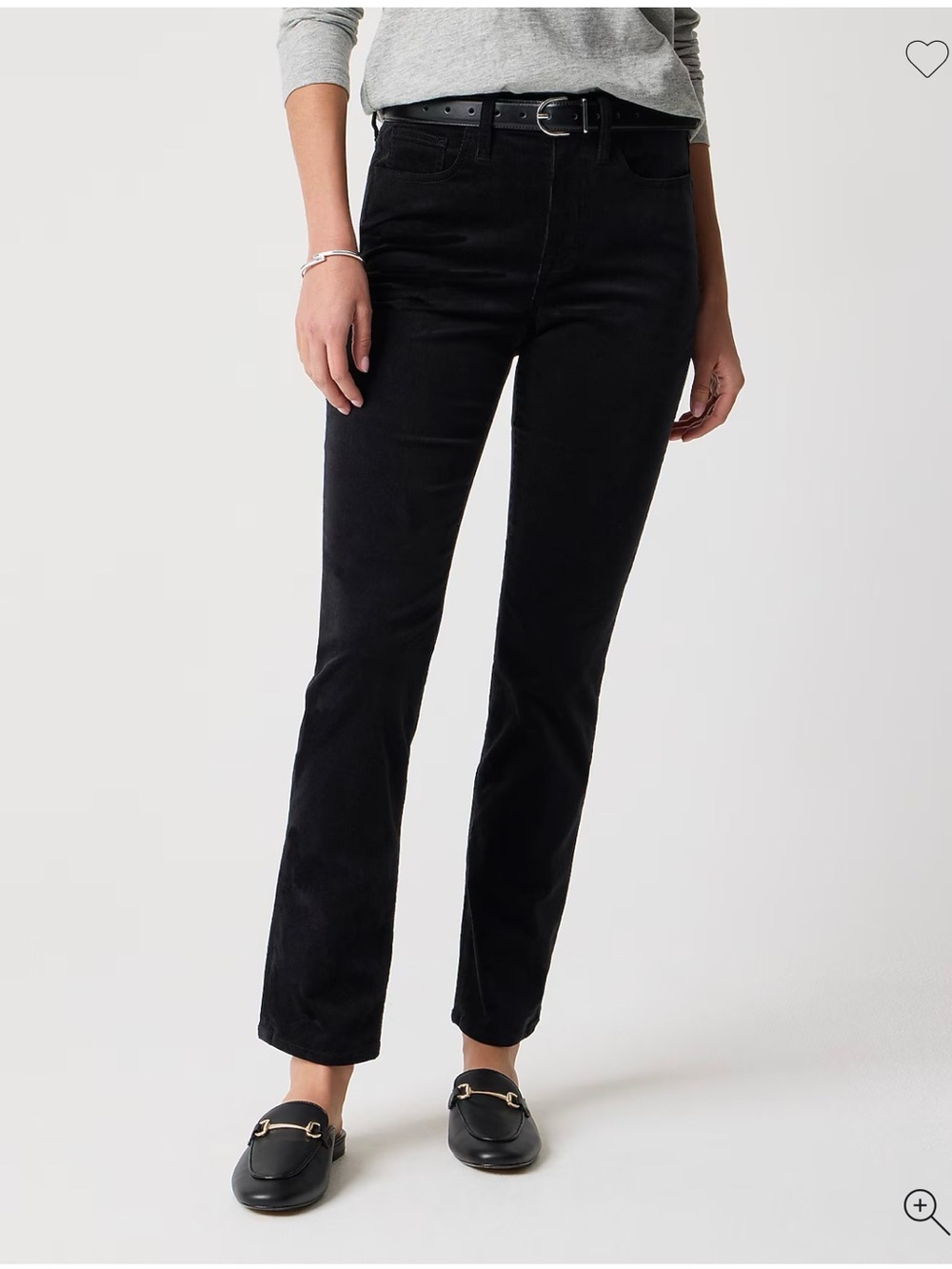J.Crew Corduroy full-length essential straight pant size 28 style BT006